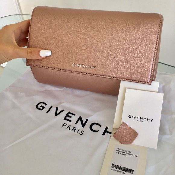 Givenchy Pandora Metallic Box Clutch - Picture 2 of 8